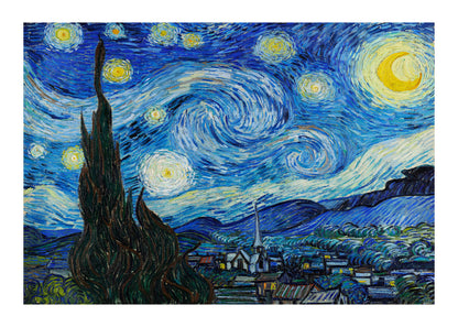 Van gogh starry nigh poster