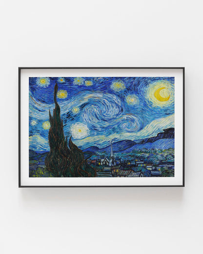 Van Gogh starry night poster