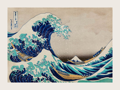 Katsushika Hokusai - The Great Wave